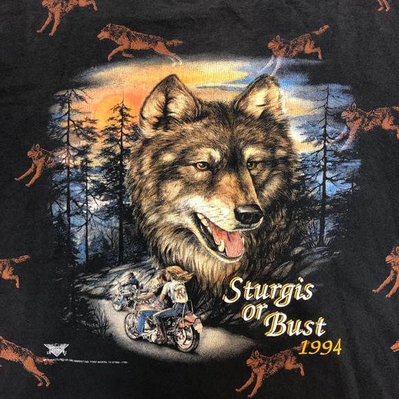 Vintage 1994 Sturgis Tee - Picture 2 of 6
